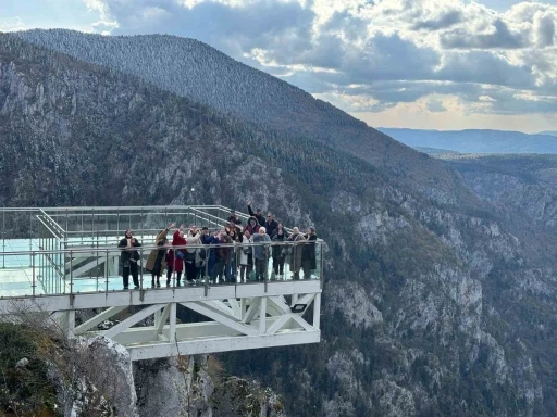 Bahreynli turistler Kastamonu’ya hayran kaldı
