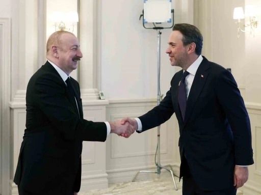 Bakan Bayraktar, Azerbaycan Cumhurbaşkanı Aliyev tarafından kabul edildi
