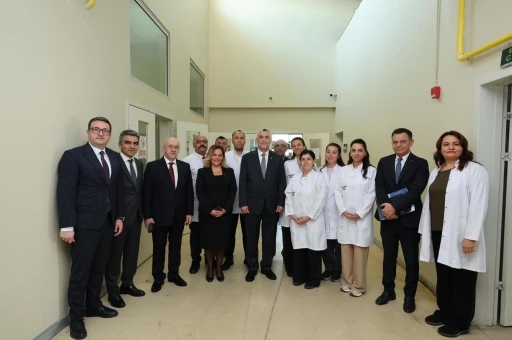 Bakan Bolat Ankara Lojistik Üssü’nde incelemelerde bulundu
