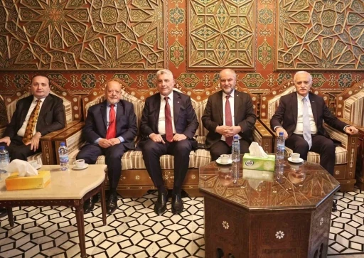 Bakan Bolat: &quot;Yeni Suriye’nin istikrarı, bütünlüğü, birliği ve iyi, güçlü ekonomiye sahip olması için ortak çalışmaya hazırız&quot;
