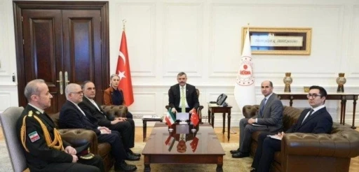Bakan &Ccedil;ift&ccedil;i, İran&rsquo;ın Ankara B&uuml;y&uuml;kel&ccedil;isi Habibullahzadeh ile bir araya geldi
