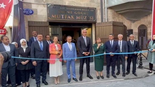Bakan Ersoy, Gaziantep’te Mutfak Müzesi’nin açılışını yaptı
