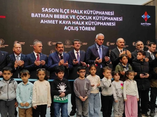 Bakan Ersoy: "Batman&rsquo;da k&uuml;lt&uuml;r altyapısında b&uuml;y&uuml;k d&ouml;n&uuml;ş&uuml;m sağladık"

