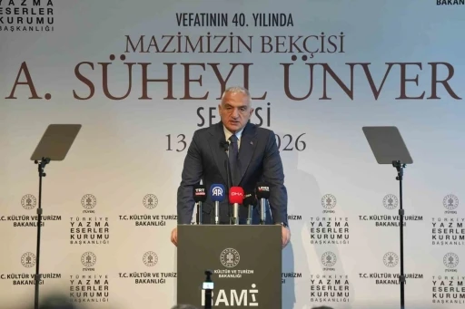 Bakan Ersoy: "Yazma eserler bug&uuml;n&uuml; anlamanın ve geleceği inşa etmenin en sağlam zeminidir"
