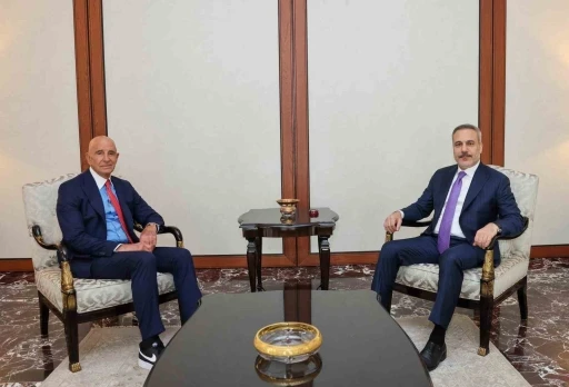 Bakan Fidan, ABD Suriye &Ouml;zel Temsilcisi Barrack&rsquo;ı kabul etti
