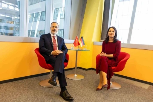 Bakan Fidan, Alman mevkidaşı Baerbock ile görüştü
