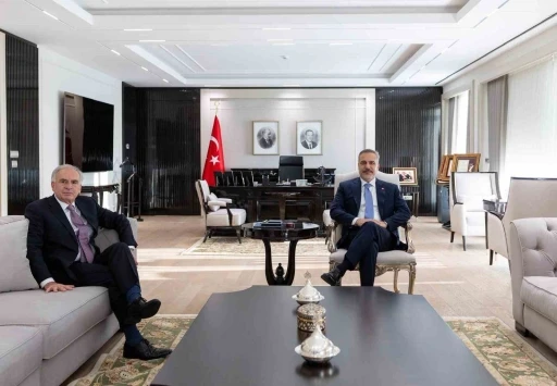 Bakan Fidan, BM Genel Sekreterinin Ortadoğu&rsquo;daki &Ccedil;atışma ve Sonu&ccedil;ları Konusunda Şahsi Temsilcisi Arnault&rsquo;u kabul etti
