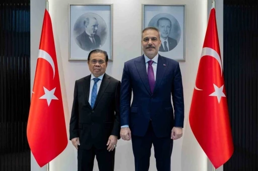 Bakan Fidan, Moro İslam Kurtuluş Cephesi lideri İbrahim&rsquo;i kabul etti
