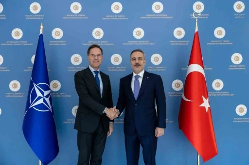 Bakan Fidan, NATO Genel Sekreteri Rutte ile g&ouml;r&uuml;şt&uuml;
