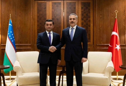 Bakan Fidan, &Ouml;zbekistan Dışişleri Bakanı Saidov ile g&ouml;r&uuml;şt&uuml;
