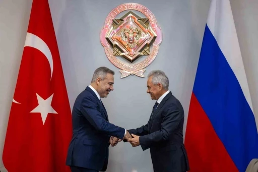 Bakan Fidan, Rusya G&uuml;venlik Konseyi Sekreteri Şoygu ile g&ouml;r&uuml;şt&uuml;
