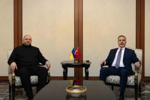 Bakan Fidan, Ukrayna Milli G&uuml;venlik ve Savunma Konseyi Sekreteri Umerov ile g&ouml;r&uuml;şt&uuml;
