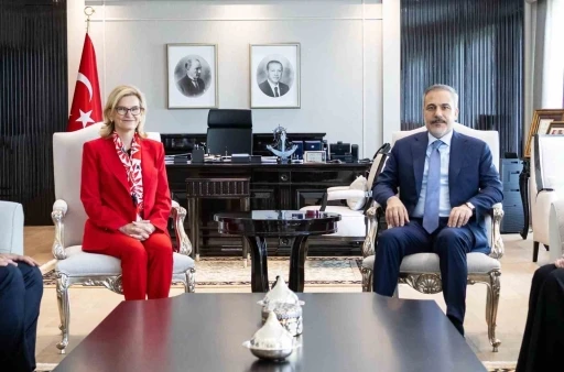Bakan Fidan, Uluslararası Telekomünikasyon Birliği Genel Sekreteri Bogdan-Martin’i kabul etti
