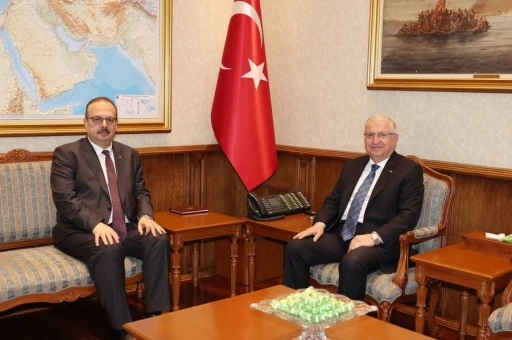 Bakan G&uuml;ler, Ankara Valisi Canbolat&rsquo;ı kabul etti
