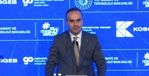Bakan Kacır: &quot;Ardventure TEKMER, girişimlerin küresel markalara dönüşmesi için güçlü bir zemin oluşturacak&quot;
