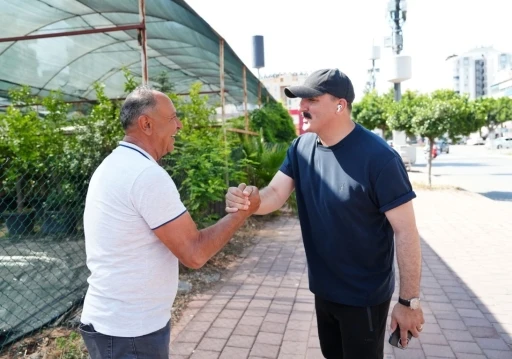 Bakan Kotan hem denetledi hem de bayramlaştı
