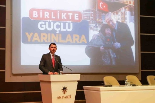 Bakan Kurum, AK Parti İl Ekonomi İşleri Başkanları İstişare Toplantısı’na katıldı

