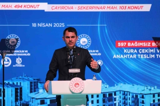 Bakan Kurum Kocaeli’de açıkladı: &quot;Vatandaşlarımız bundan böyle 2,5 milyon liraya kadar finans desteği alabilecek&quot;
