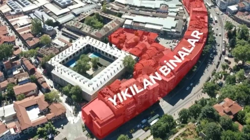 Bakan Kurum: &quot;Bursa’mızın kalbi Tarihi Hanlar ve Çarşılar Bölgesi nefes aldı&quot;
