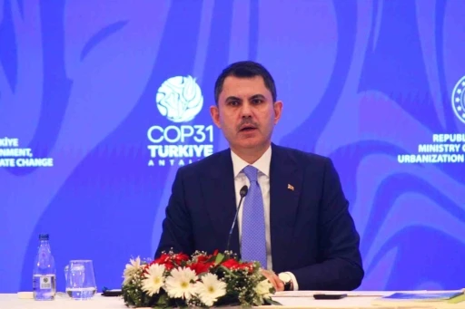 Bakan Kurum: "Son 2 ayda iklim değişikliği konusunda, d&uuml;nya genelinde tam 39 milyon i&ccedil;erik &uuml;retilmiştir"
