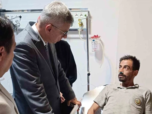 Bakan Memişoğlu’ndan Eskişehir’deki yangından yaralananlara ziyaret
