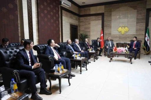 Bakan Memişoğlu Şam&rsquo;da
