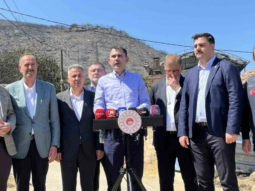 Bakan Murat Kurum: &quot;Yaraları birlikte saracağız&quot;
