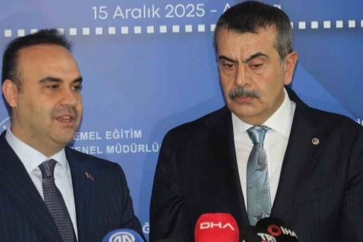 Bakan Tekin: &quot;Ülkesinde yapılanlarla gurur duyan bir nesil yetiştirmek istiyoruz&quot;
