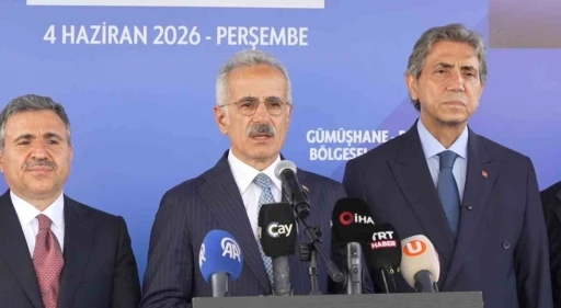 Bakan Uraloğlu, Bayburt-G&uuml;m&uuml;şhane Havalimanı &ccedil;alışmalarını yerinde inceledi
