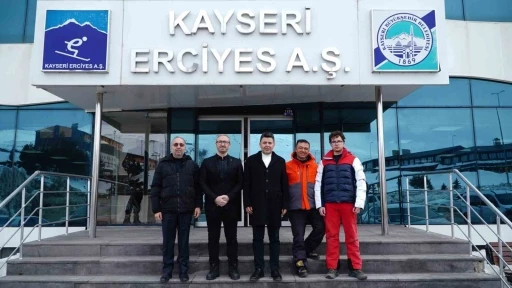 Bakan Yardımcısı Boyraz&rsquo;a Erciyes&rsquo;te kapsamlı sunum
