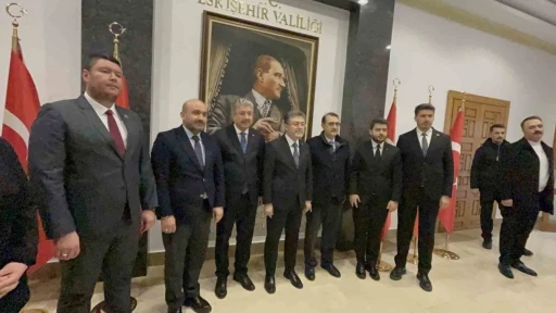 Bakan Yumaklı&rsquo;dan Eskişehir Valiliği&rsquo;ne ziyaret
