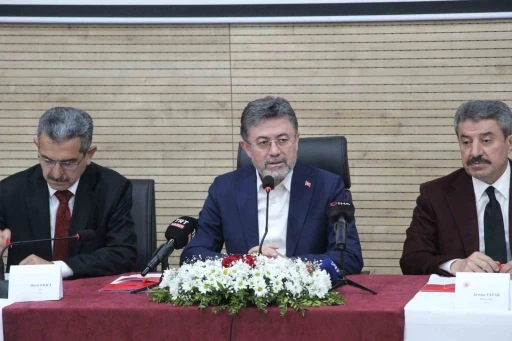 Bakan Yumaklı: &quot;2025 yılı yatırım programında 10.3 milyar lira maliyetli 57 tane projemiz var&quot;
