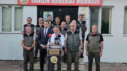 Bakan Yumaklı: &quot;Sadece izmarit atılması sebebiyle 81 yangın çıktı, piknik ateşinden 50 yangın çıktı&quot;
