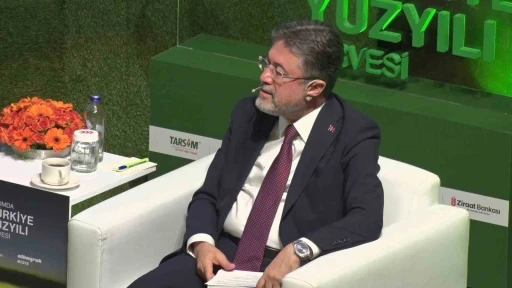 Bakan Yumaklı: "T&uuml;rkiye&rsquo;nin hi&ccedil;bir şekilde herhangi bir gıda arz g&uuml;venliği konusu sorunu yoktur"

