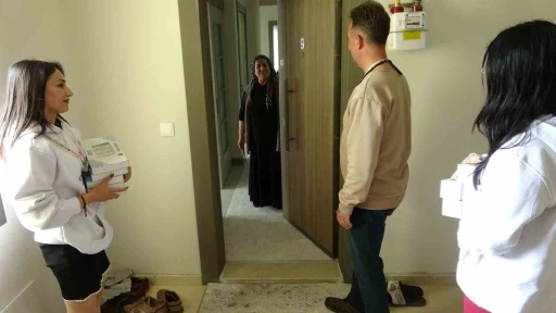 Bakanlıktan Adıyamanlı depremzede vatandaşlar ve çocuklara bayram hediyesi
