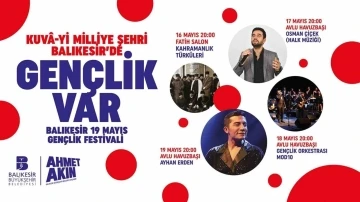 Balıkesir’de Gençlik Festivali fırtınası esecek
