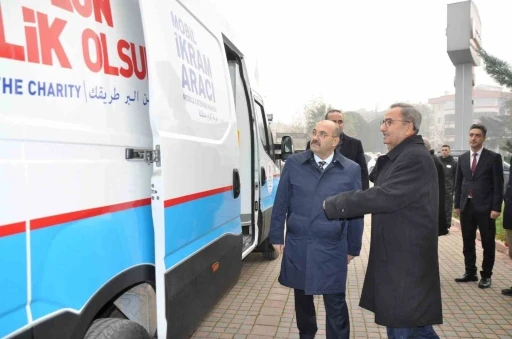 Balıkesir&rsquo;de Mobil İkram Aracı hizmete alındı
