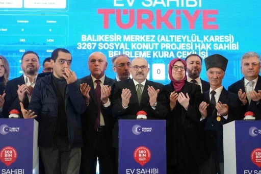 Balıkesir&rsquo;de TOKİ&rsquo;ye 77 bin başvuru oldu
