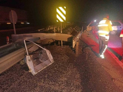 Balıkesir’de trafik kazası; 1 yaralı
