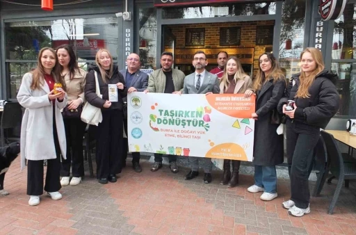 Balıkesir&rsquo;de &uuml;niversiteliler sıfır atık projesi başlattı
