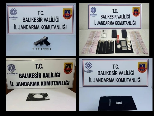 Balıkesir’de uyuşturucu operasyonu: 3 tutuklama
