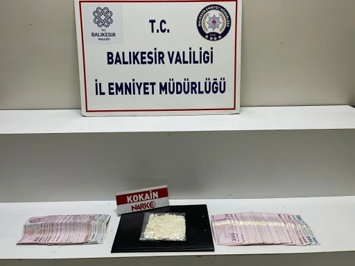 Balıkesir’de uyuşturucu operasyonunda 1 tutuklama
