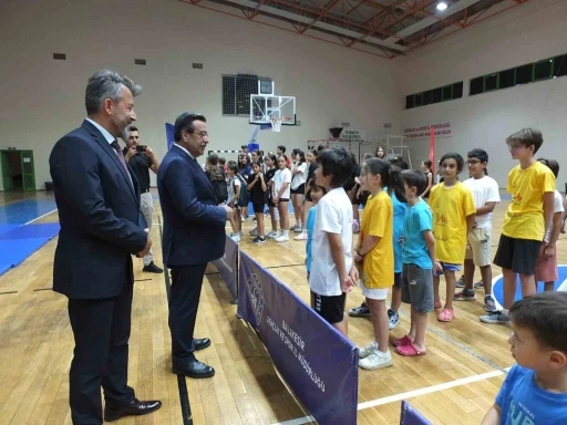 Balıkesir’de Yaz Spor Okullarına 1500 çocuk katılıyor
