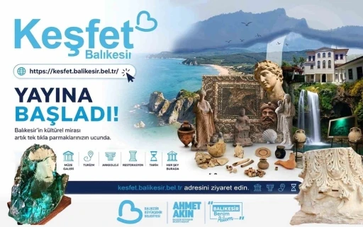 Balıkesir&rsquo;i Keşfetmenin yeni adresi yayında
