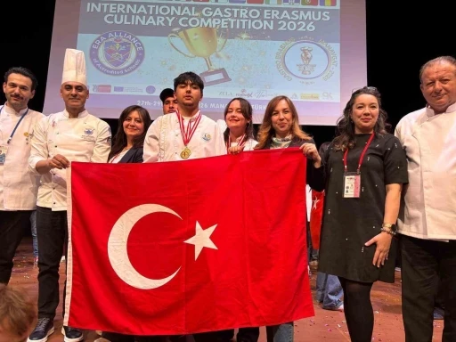 Balıkesirli &ouml;ğrencilerden Uluslararası GastroErasmus&rsquo;ta madalya yağmuru
