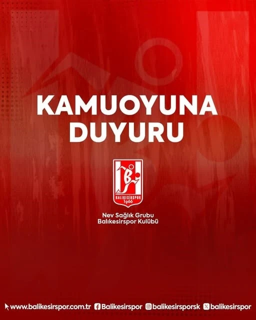 Balıkesirspor’da olağanüstü genel kurul tarihi belli oldu
