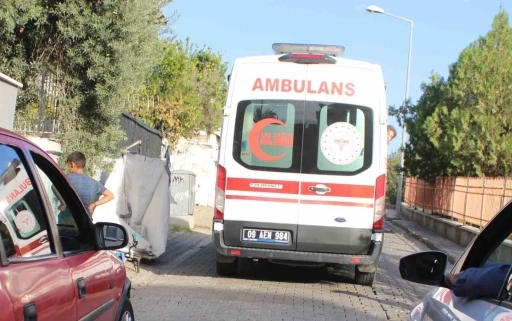 Balkondan düştüğü sanıldı fenalaştığı ortaya çıktı