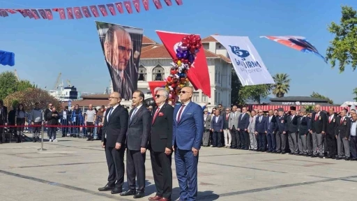 Bandırma’da 19 Mayıs törenle kutlandı
