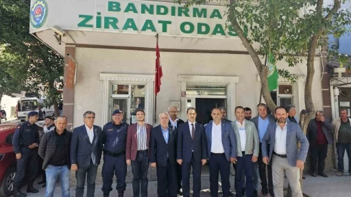 Bandırma Ziraat Odası, çiftçilerin gününü kutladı
