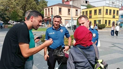 Bankta bırakılan çanta polisi alarma geçirdi
